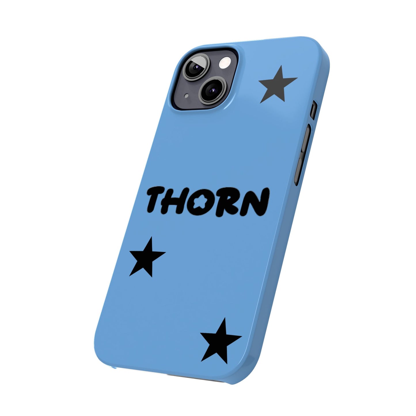 sky blue Thorn Iphone case