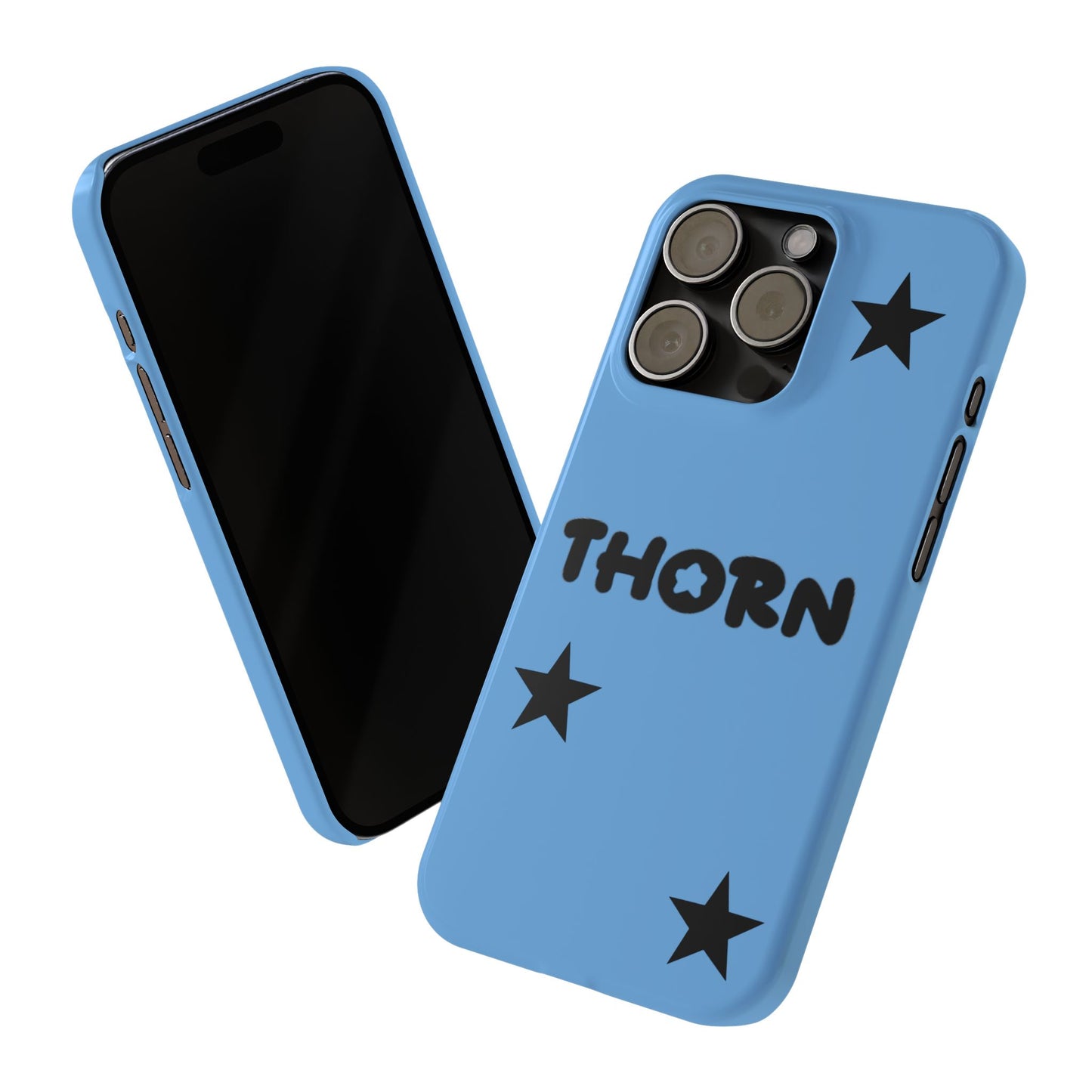 sky blue Thorn Iphone case