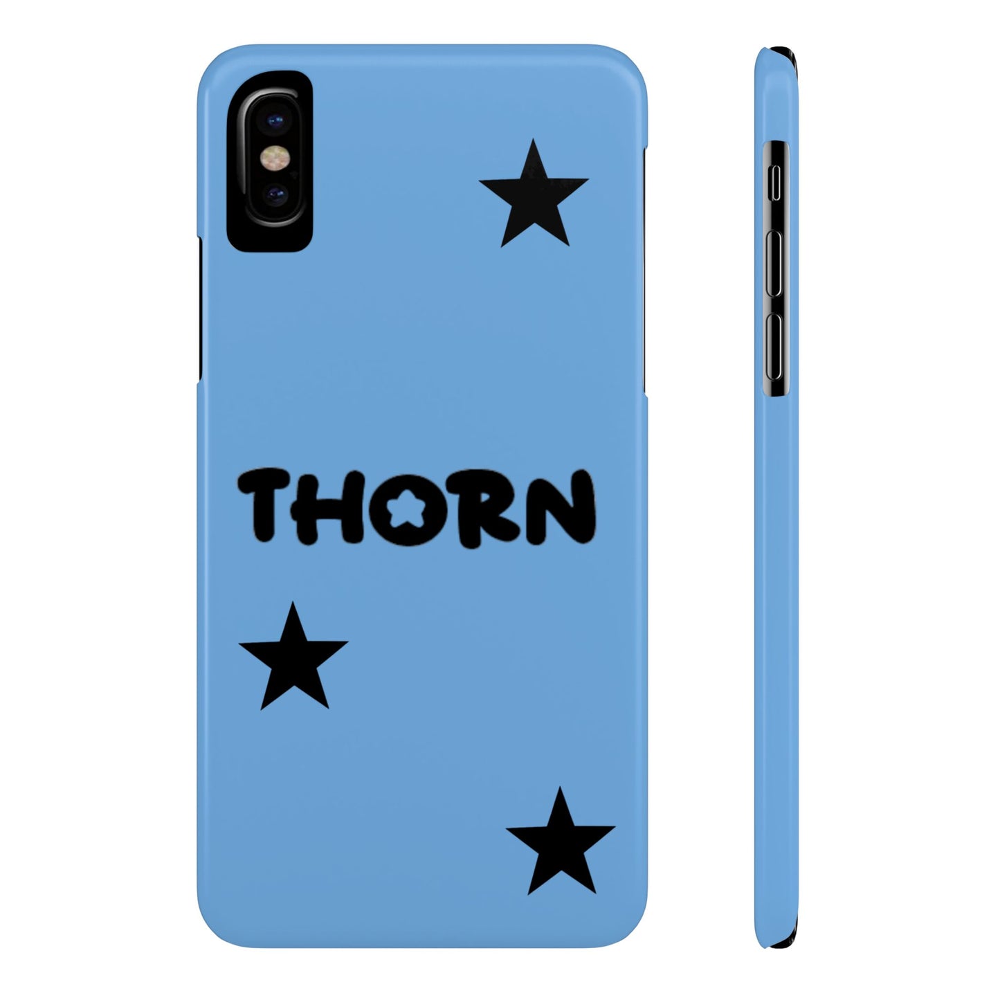 sky blue Thorn Iphone case