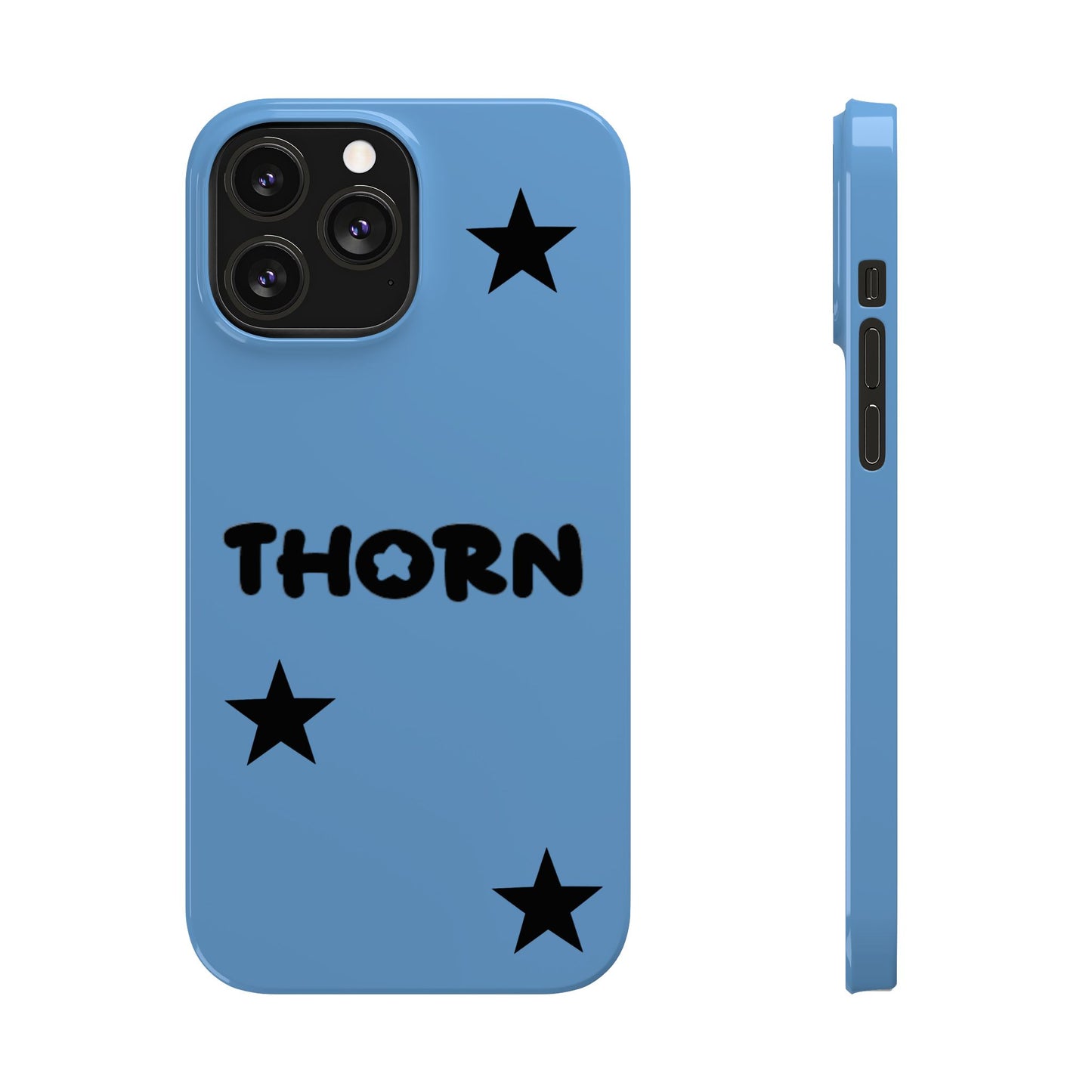 sky blue Thorn Iphone case