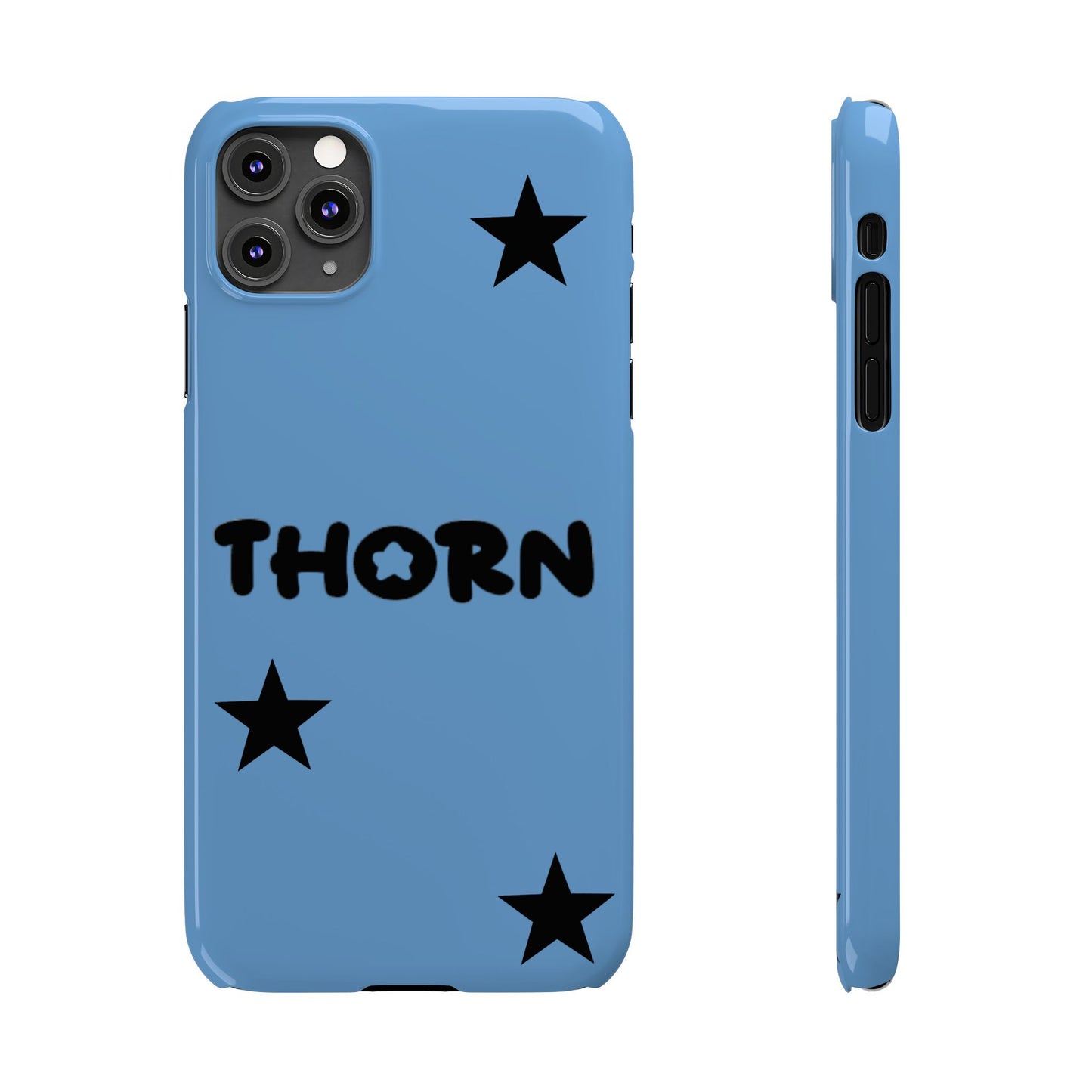 sky blue Thorn Iphone case
