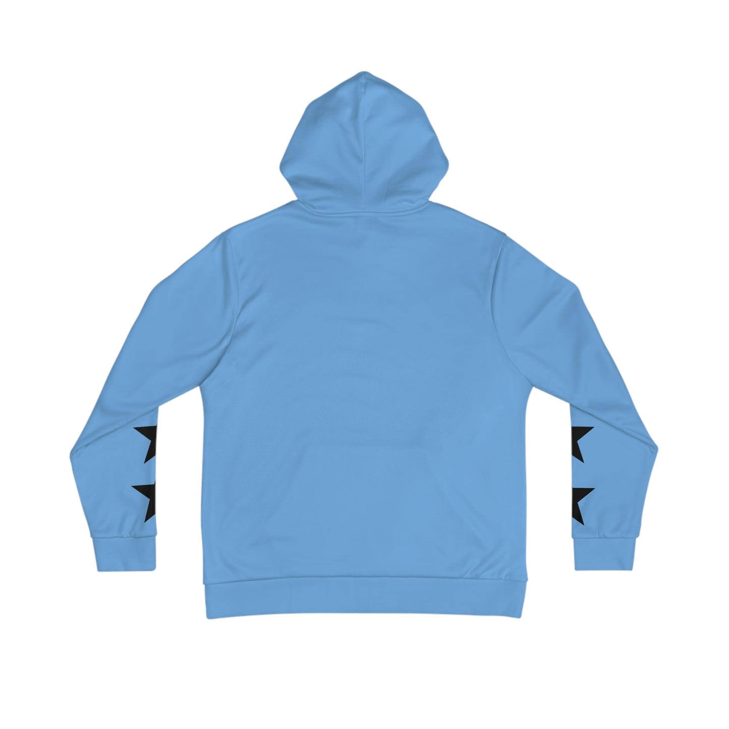 Mens blue star hoodie