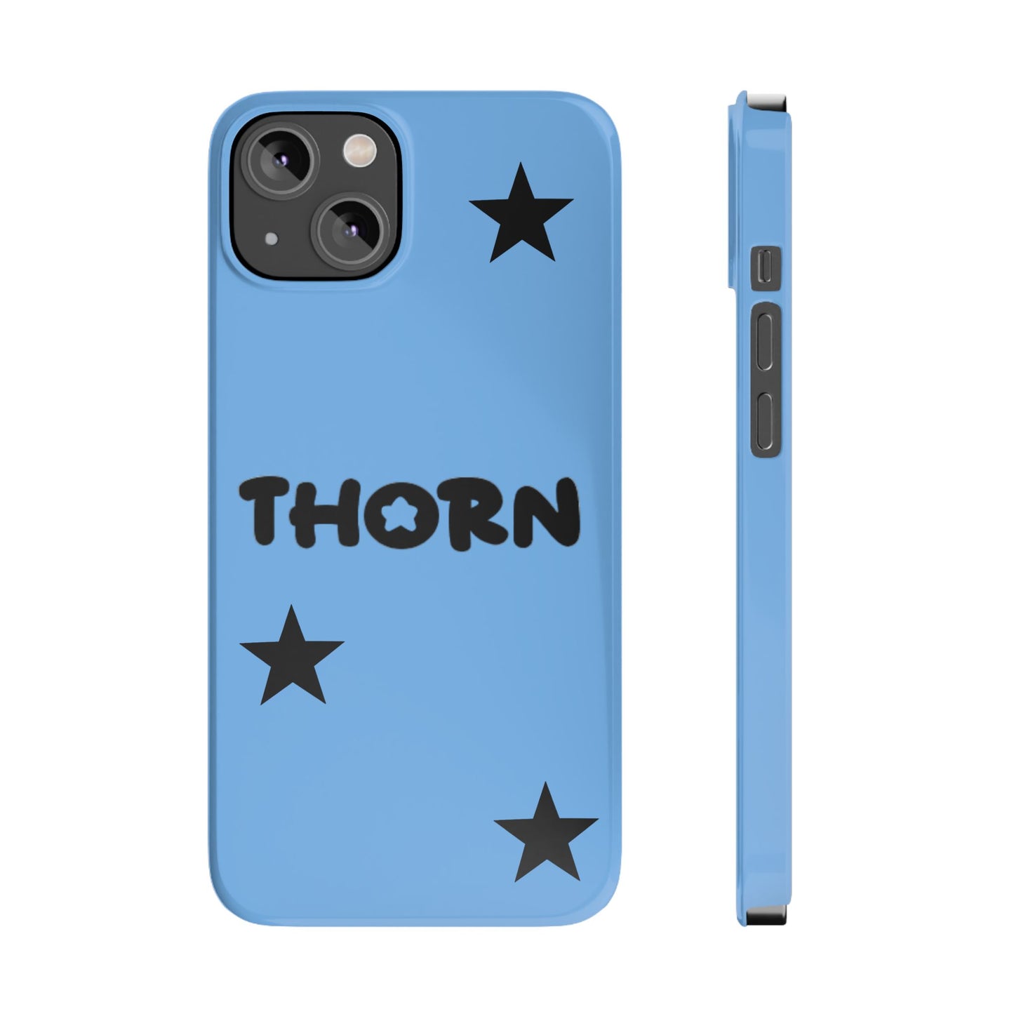 sky blue Thorn Iphone case