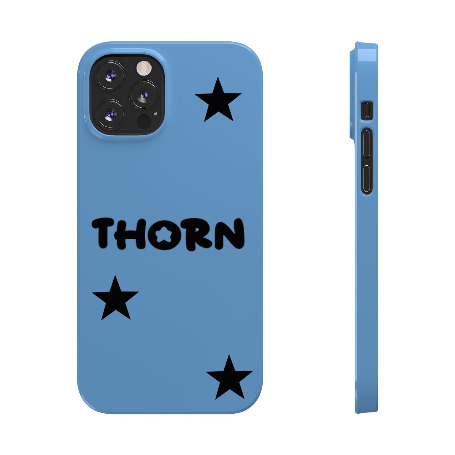 sky blue Thorn Iphone case