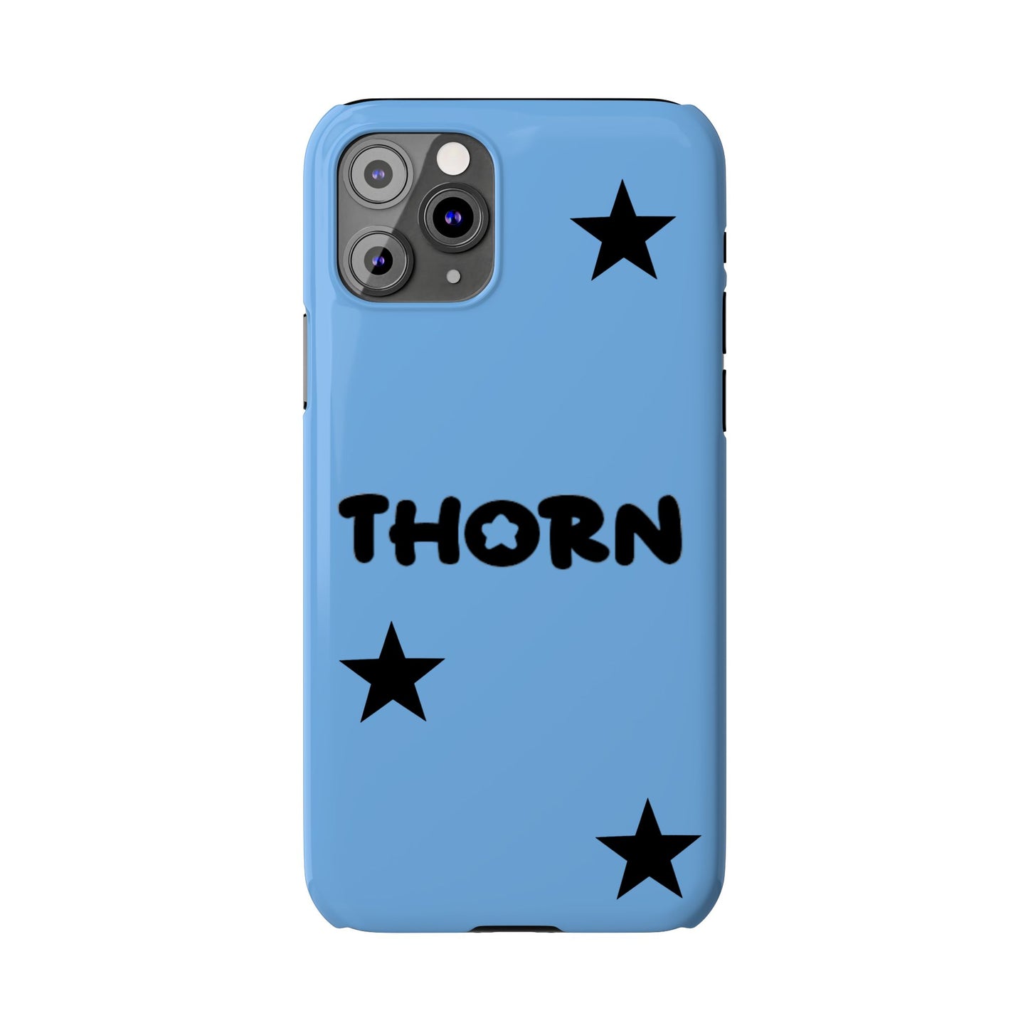 sky blue Thorn Iphone case