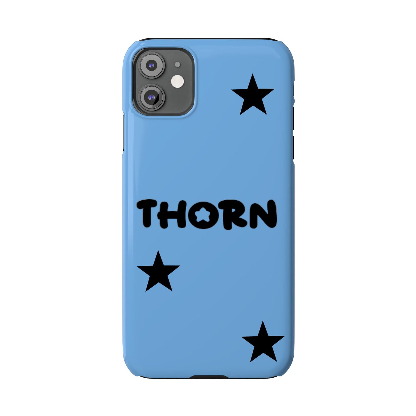 sky blue Thorn Iphone case