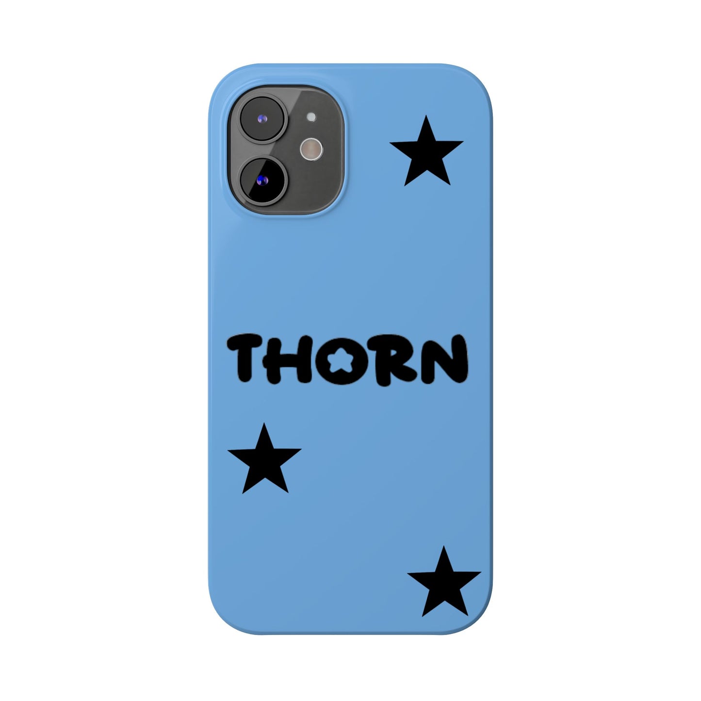 sky blue Thorn Iphone case
