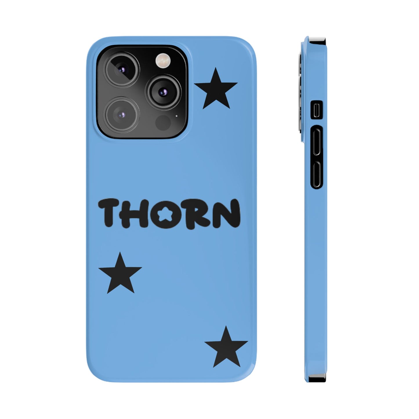 sky blue Thorn Iphone case