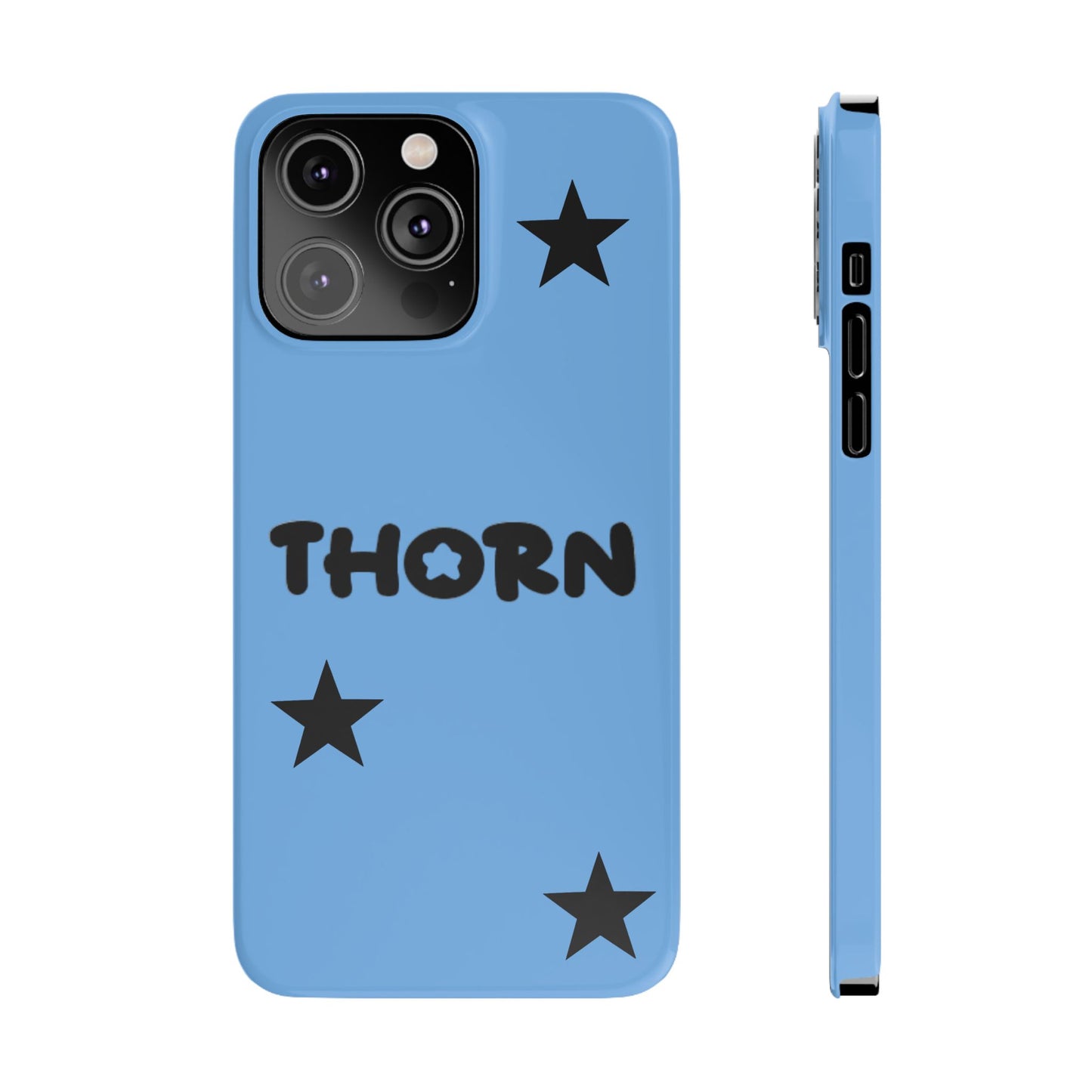 sky blue Thorn Iphone case
