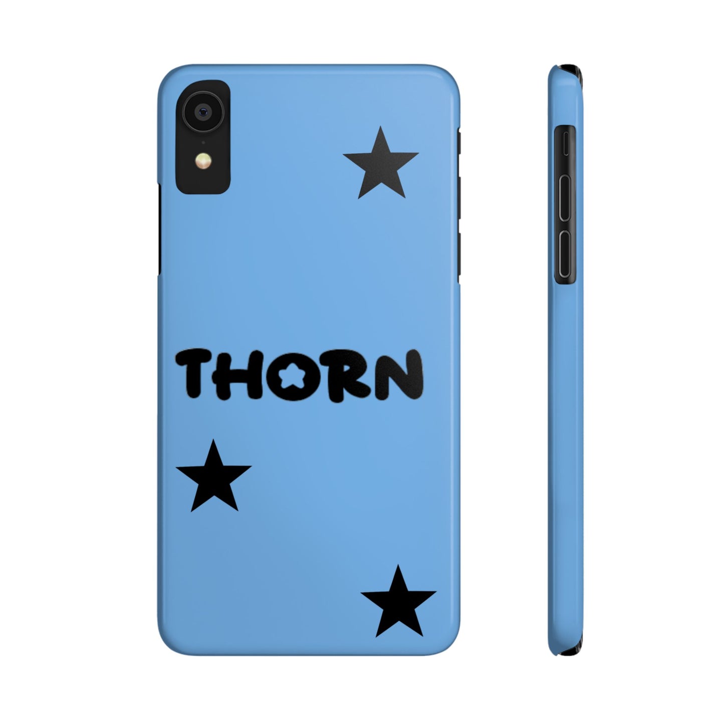 sky blue Thorn Iphone case
