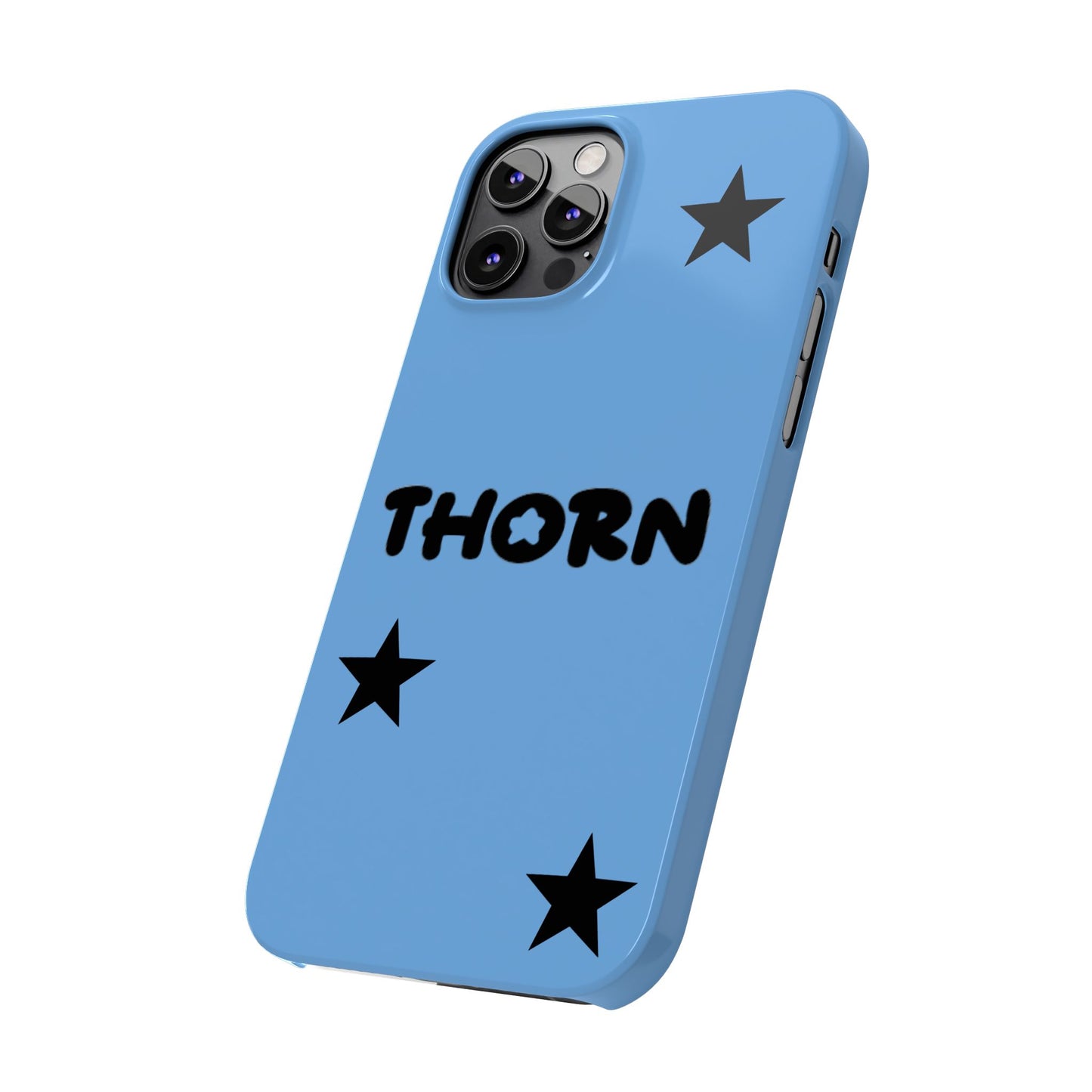 sky blue Thorn Iphone case