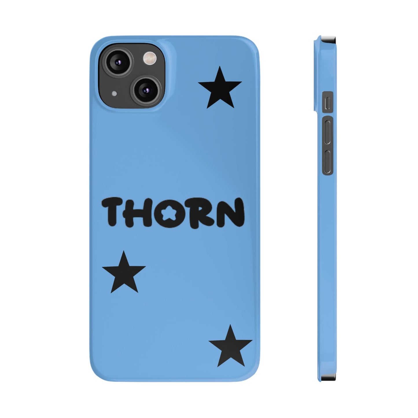 sky blue Thorn Iphone case