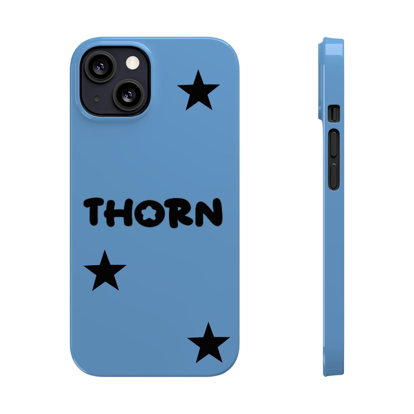 sky blue Thorn Iphone case