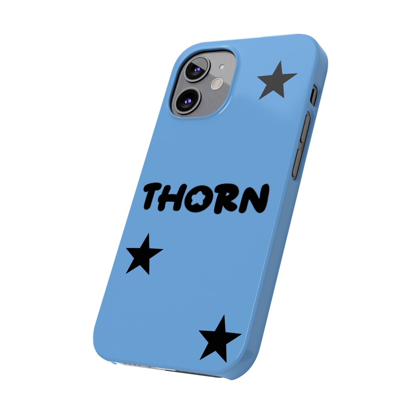sky blue Thorn Iphone case
