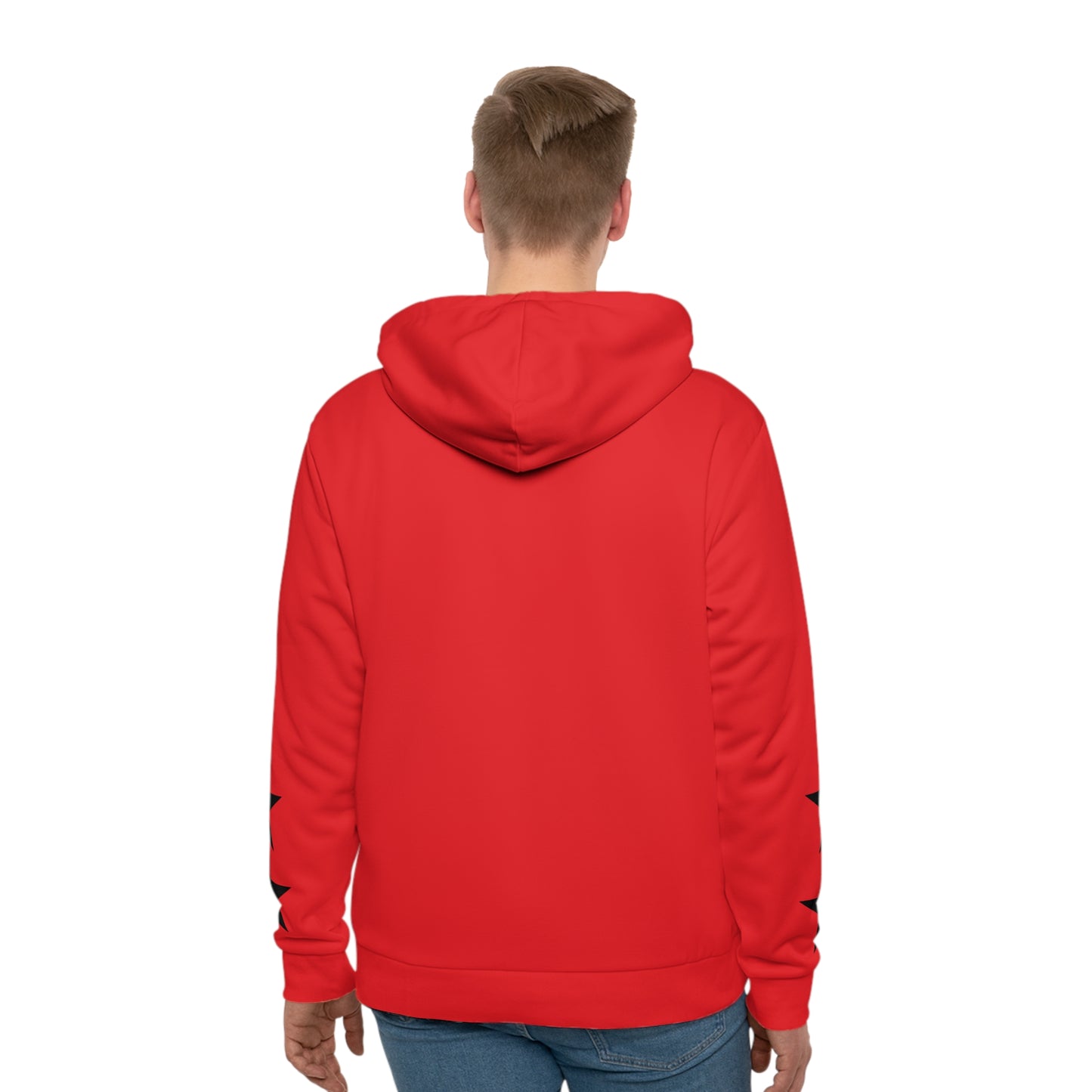 Red star hoodie