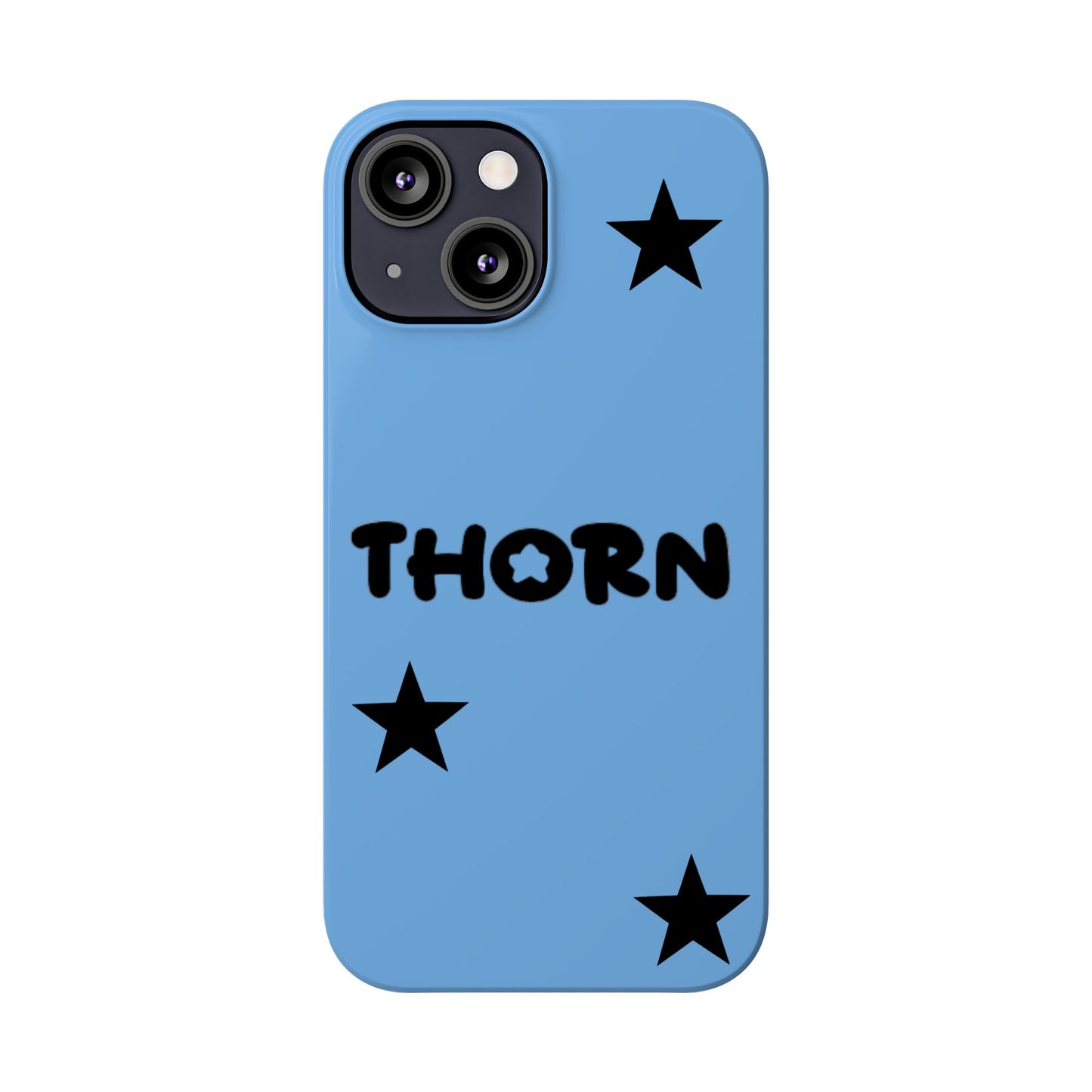 sky blue Thorn Iphone case
