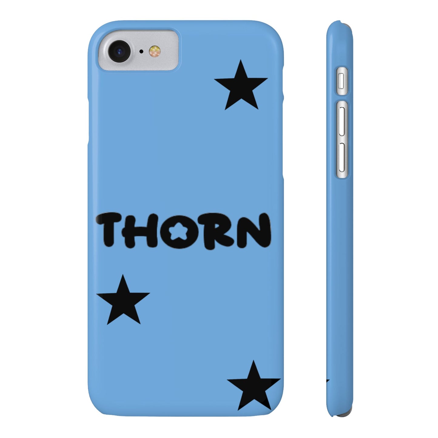 sky blue Thorn Iphone case