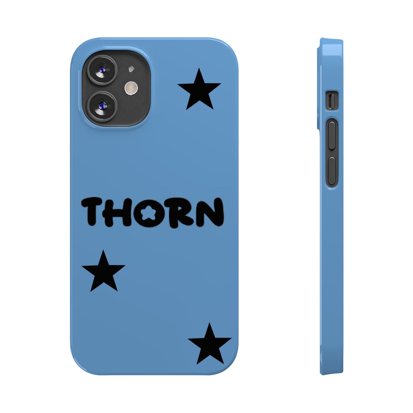 sky blue Thorn Iphone case