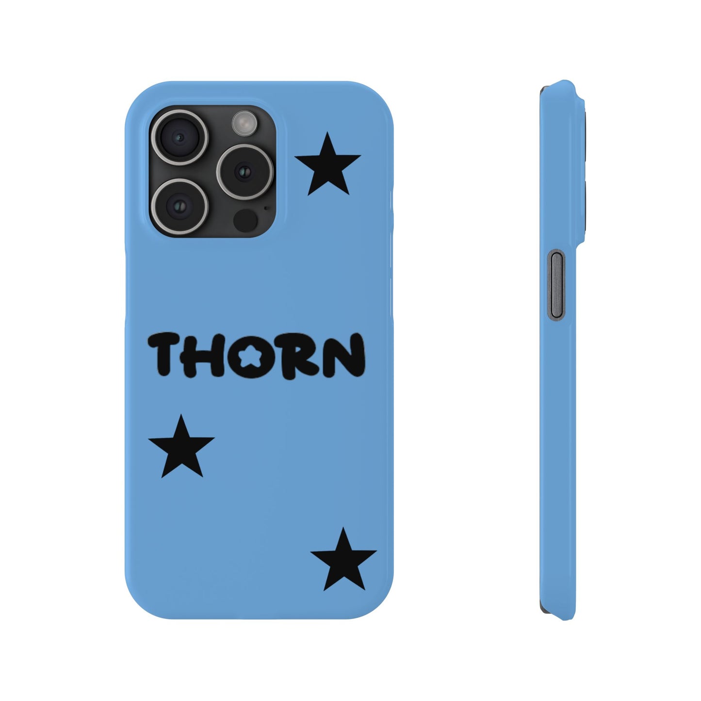 sky blue Thorn Iphone case