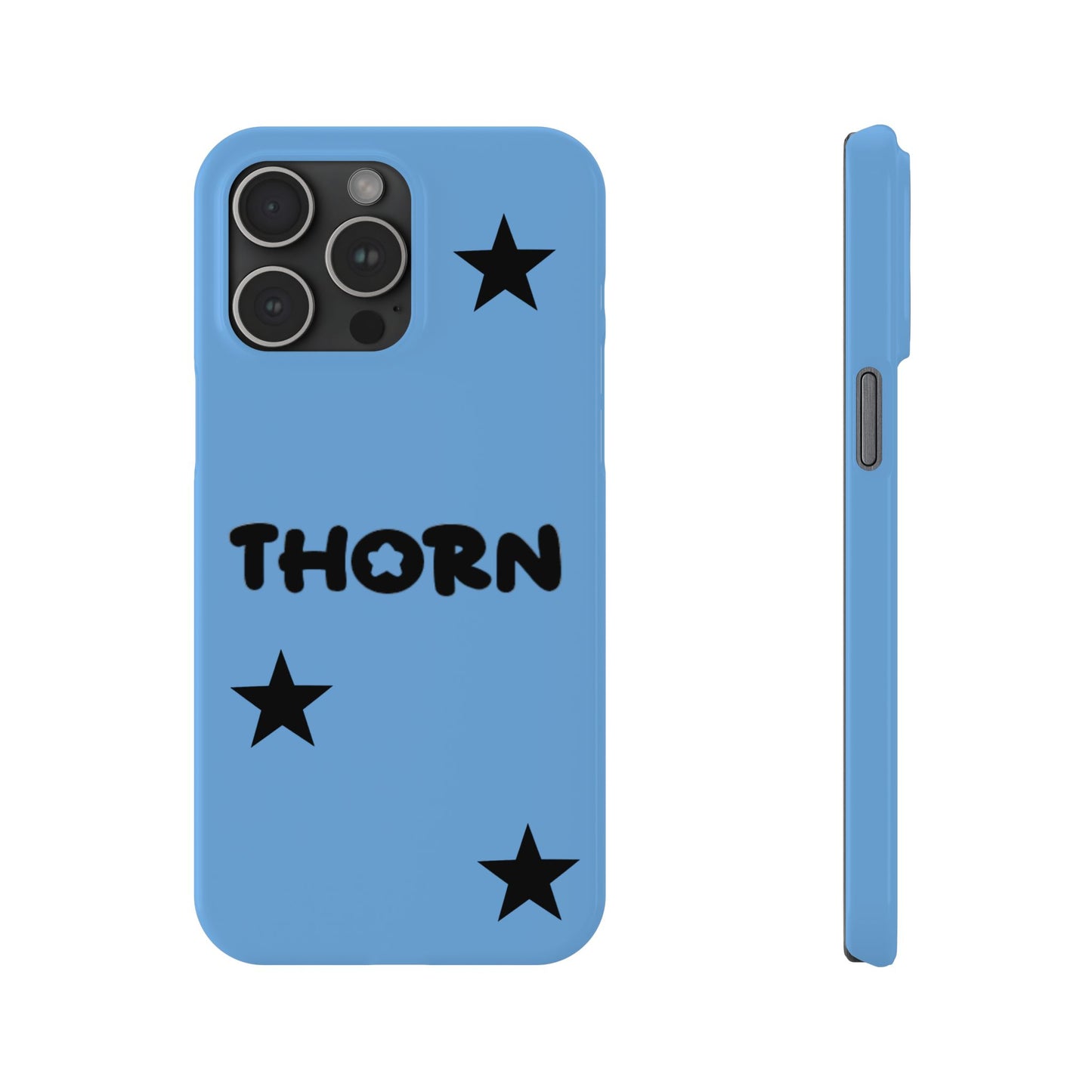 sky blue Thorn Iphone case