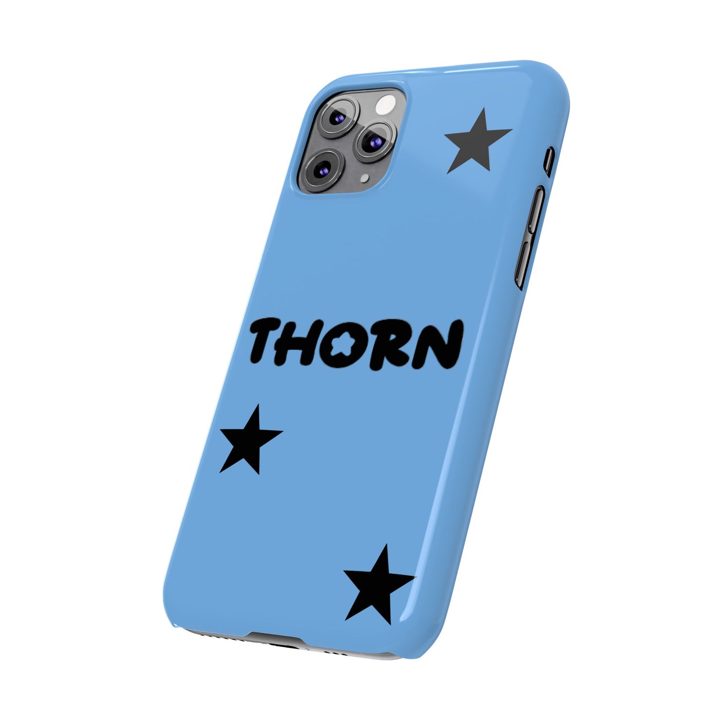 sky blue Thorn Iphone case