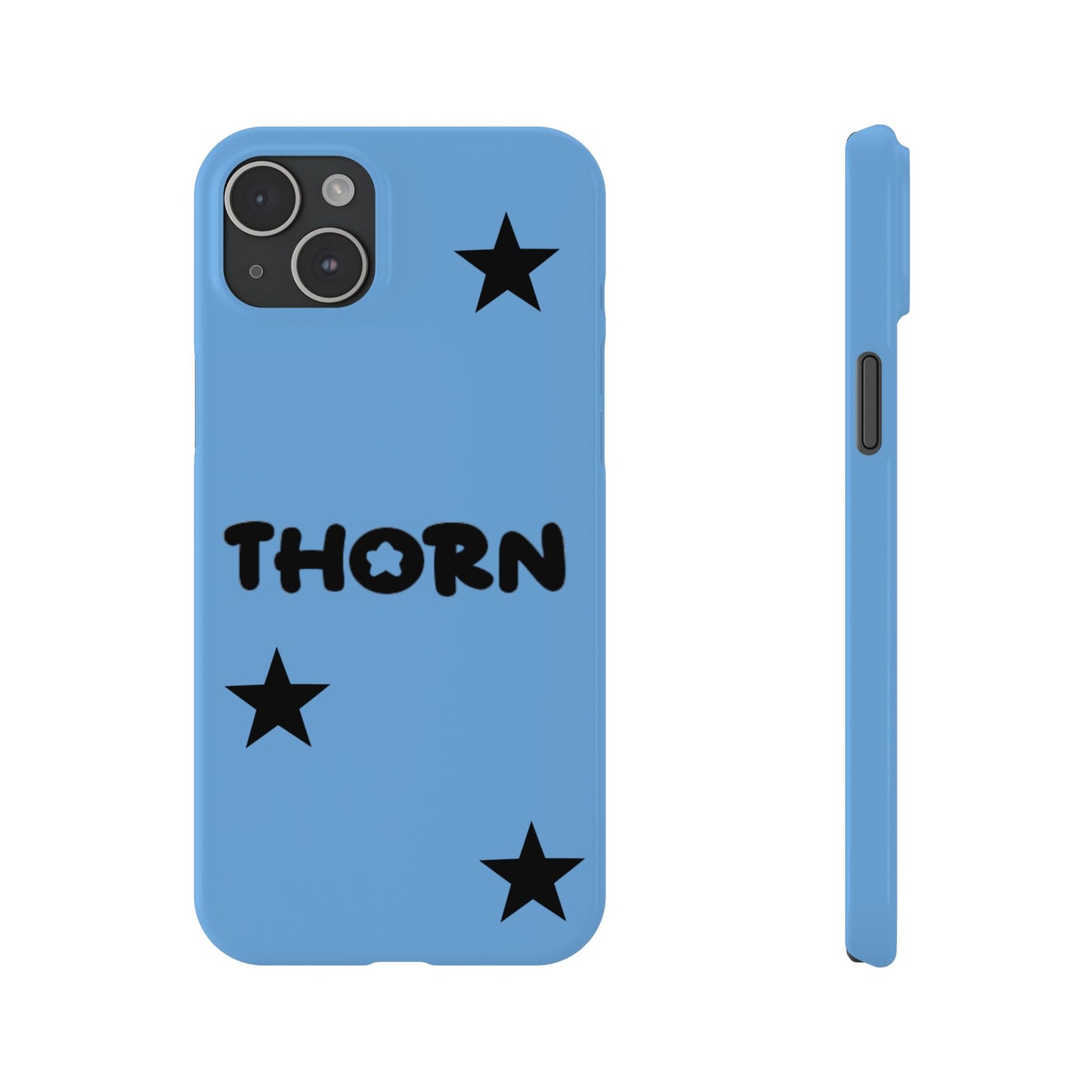 sky blue Thorn Iphone case