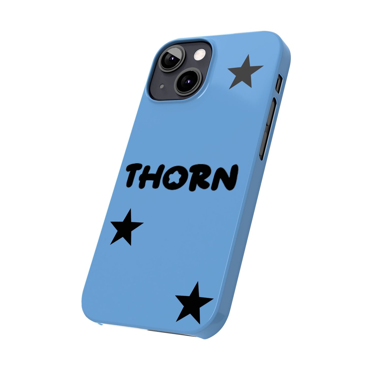 sky blue Thorn Iphone case