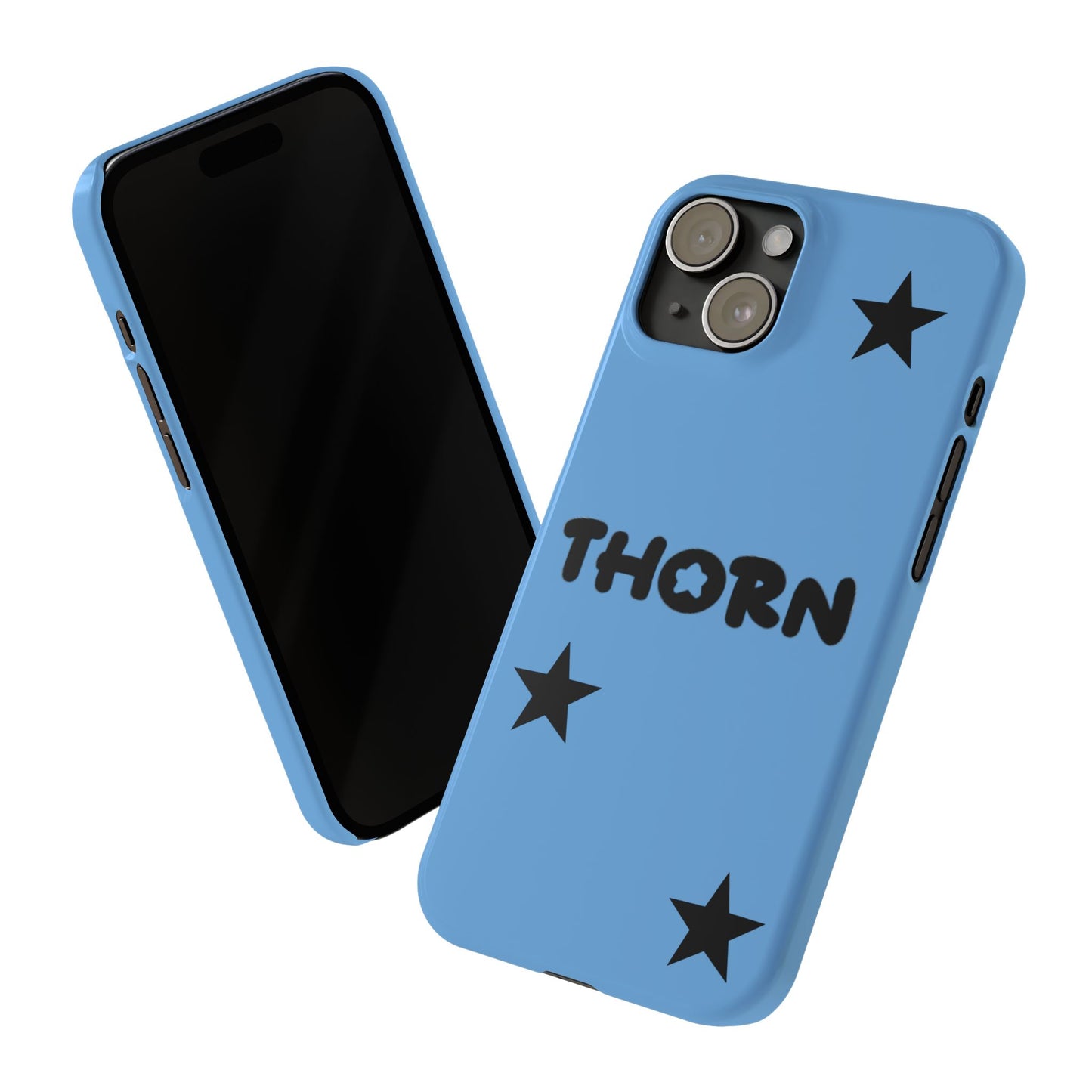 sky blue Thorn Iphone case