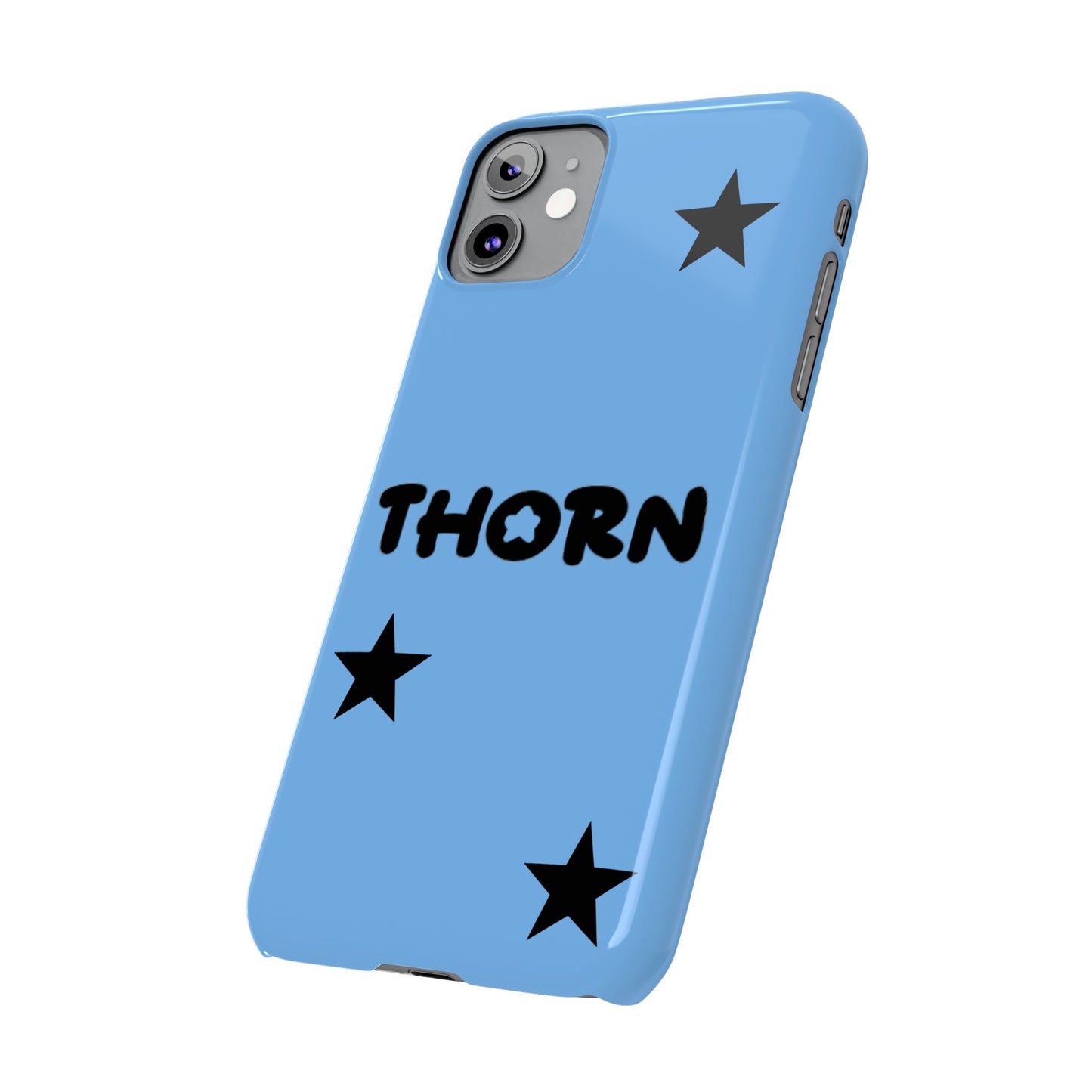 sky blue Thorn Iphone case