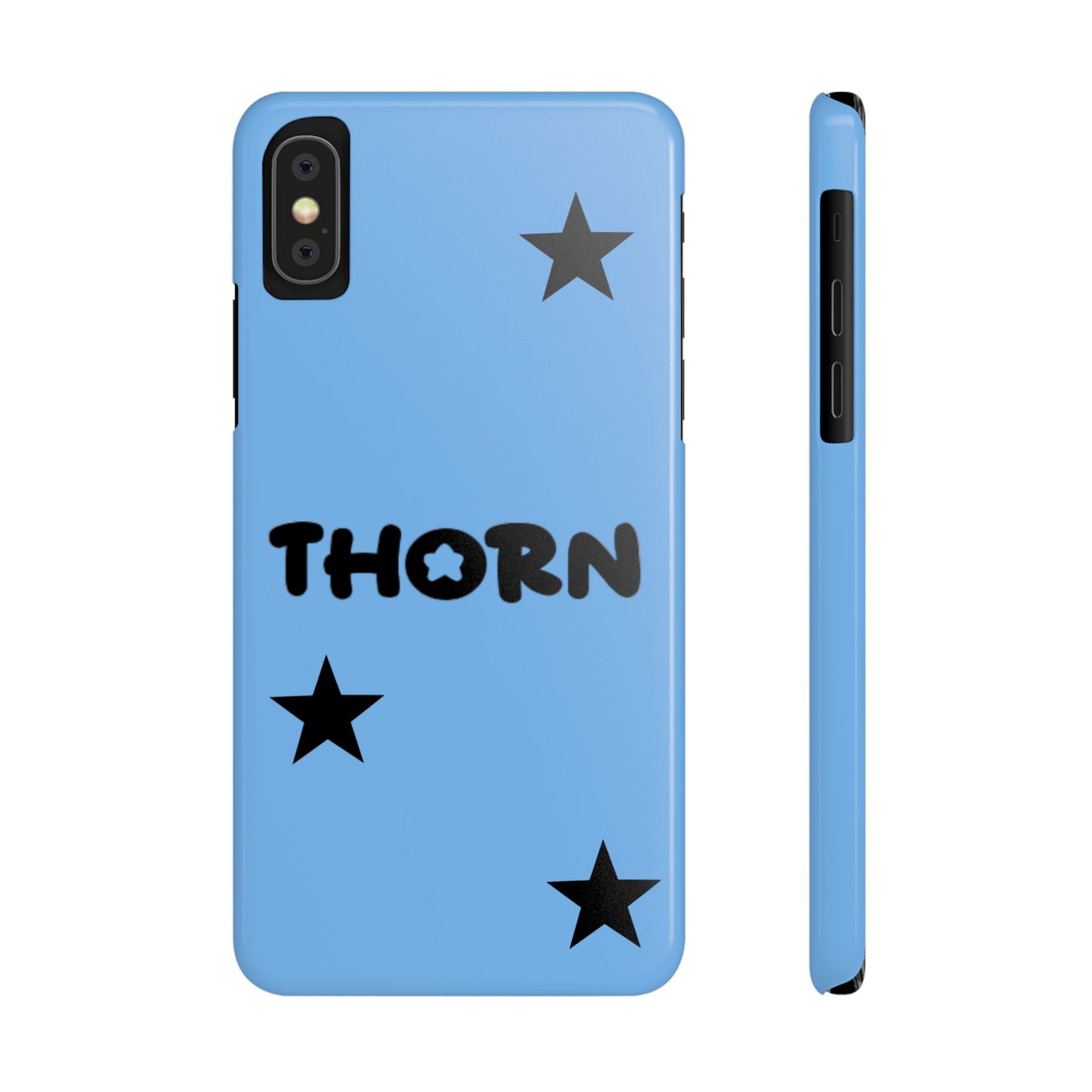 sky blue Thorn Iphone case