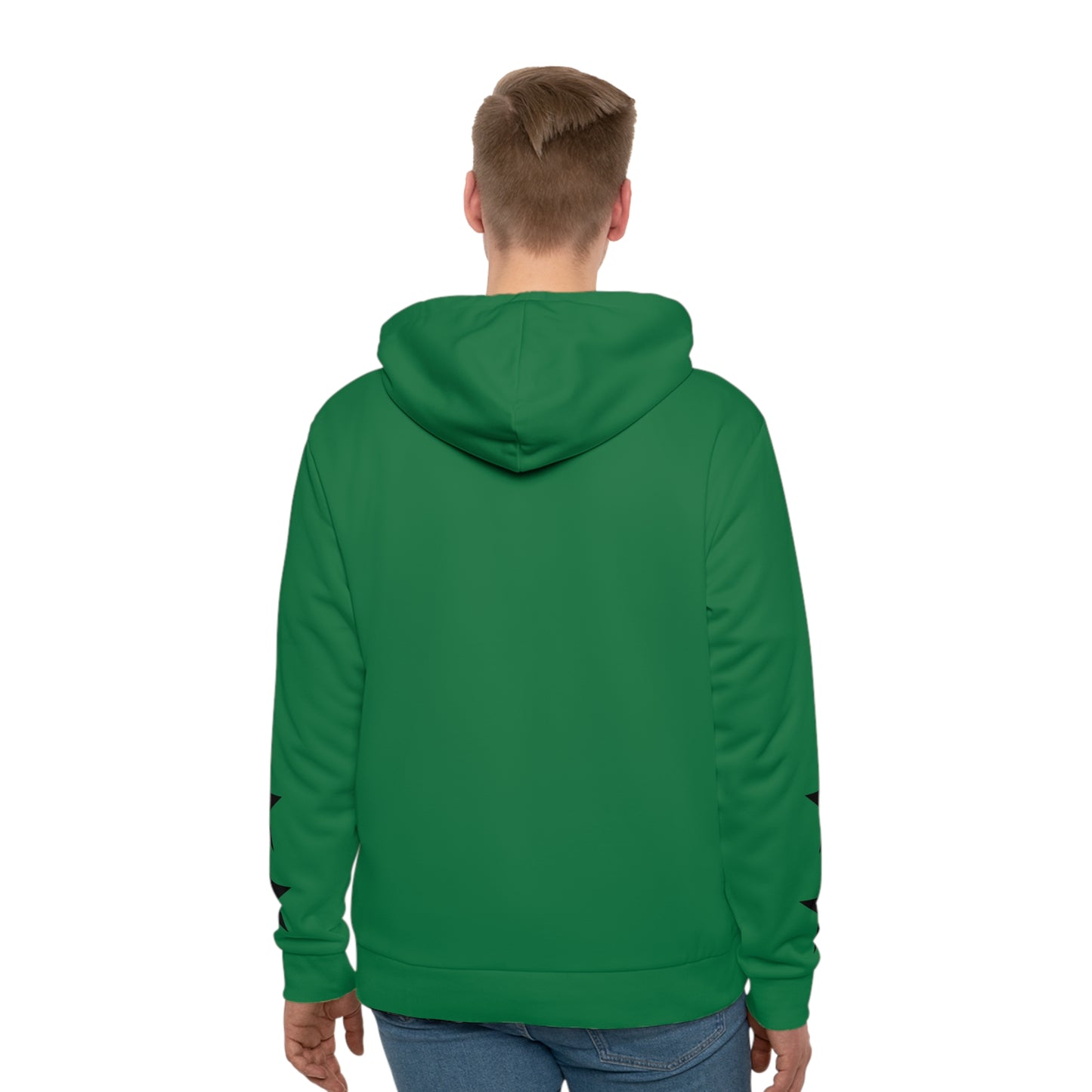 Green star hoodie