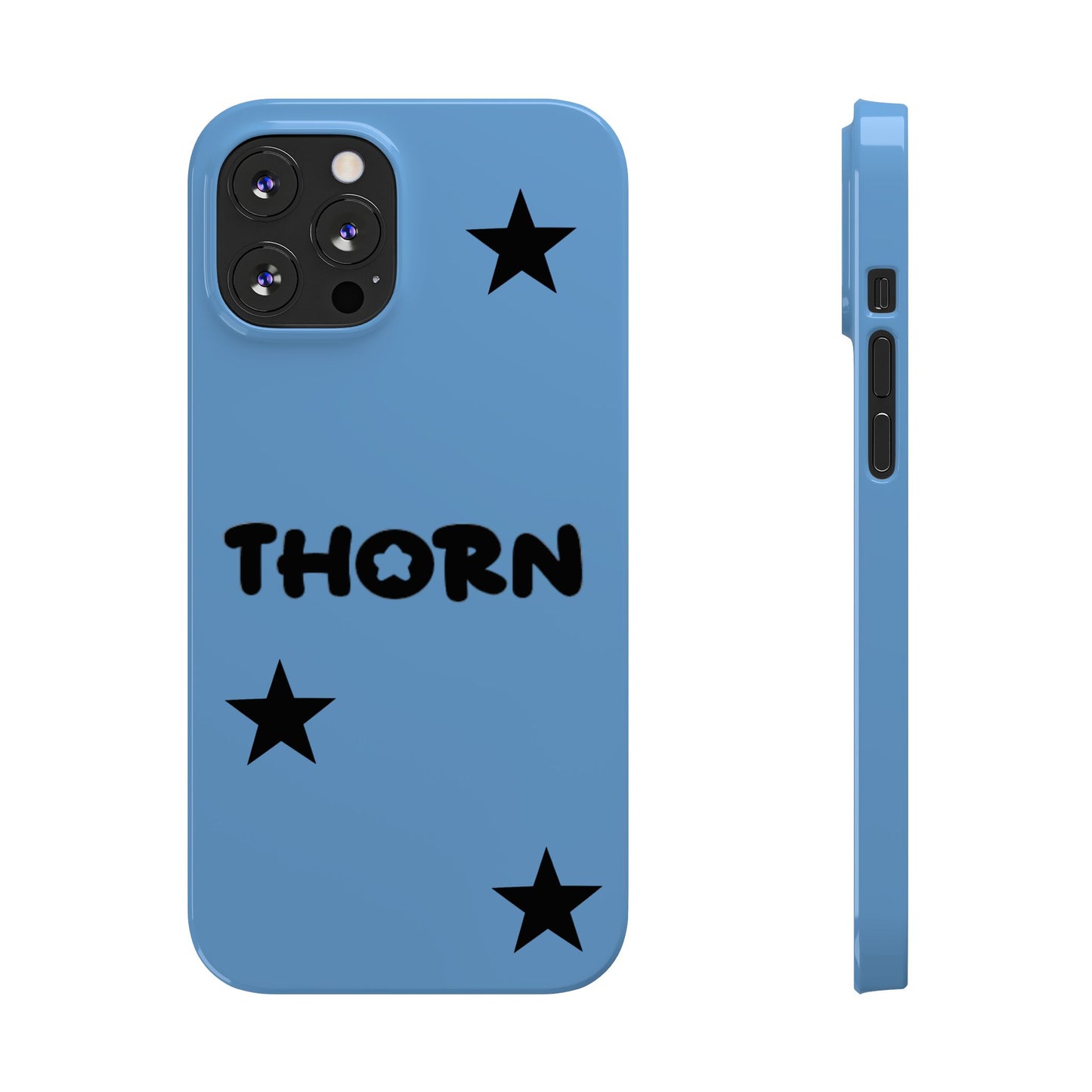 sky blue Thorn Iphone case