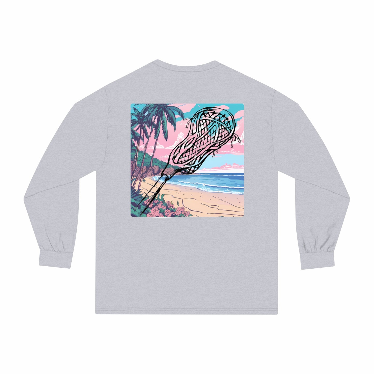 Beachy Lacrosse Long Sleeve T-Shirt - Thorn Brand