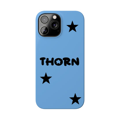 sky blue Thorn Iphone case