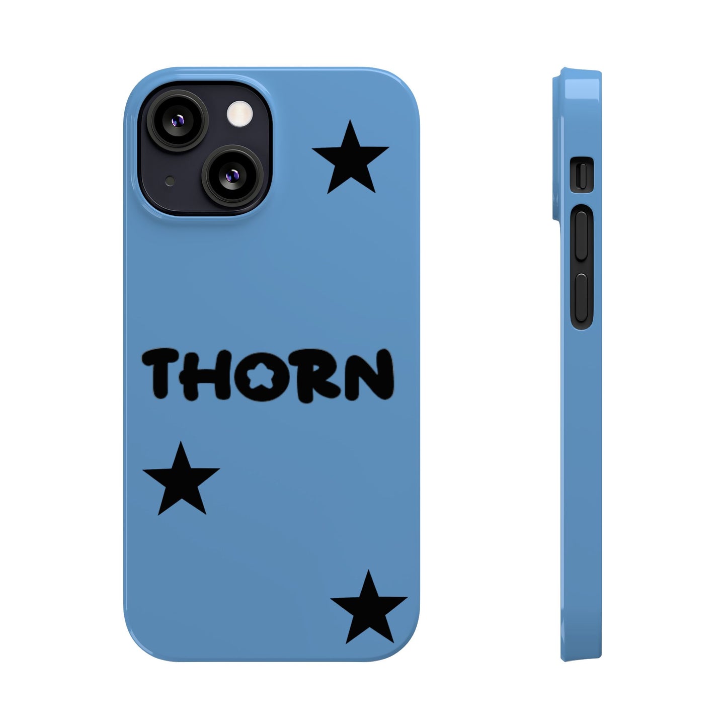 sky blue Thorn Iphone case