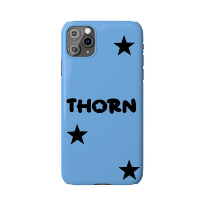 sky blue Thorn Iphone case
