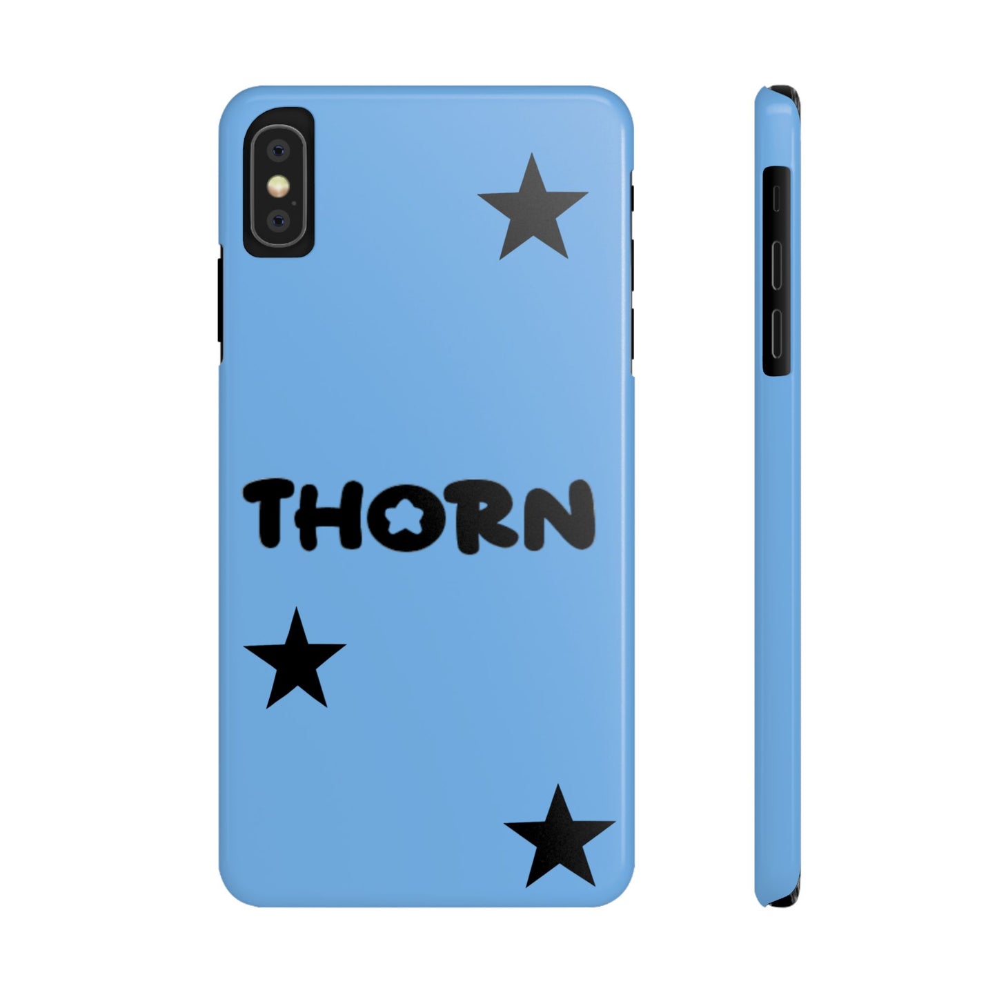 sky blue Thorn Iphone case