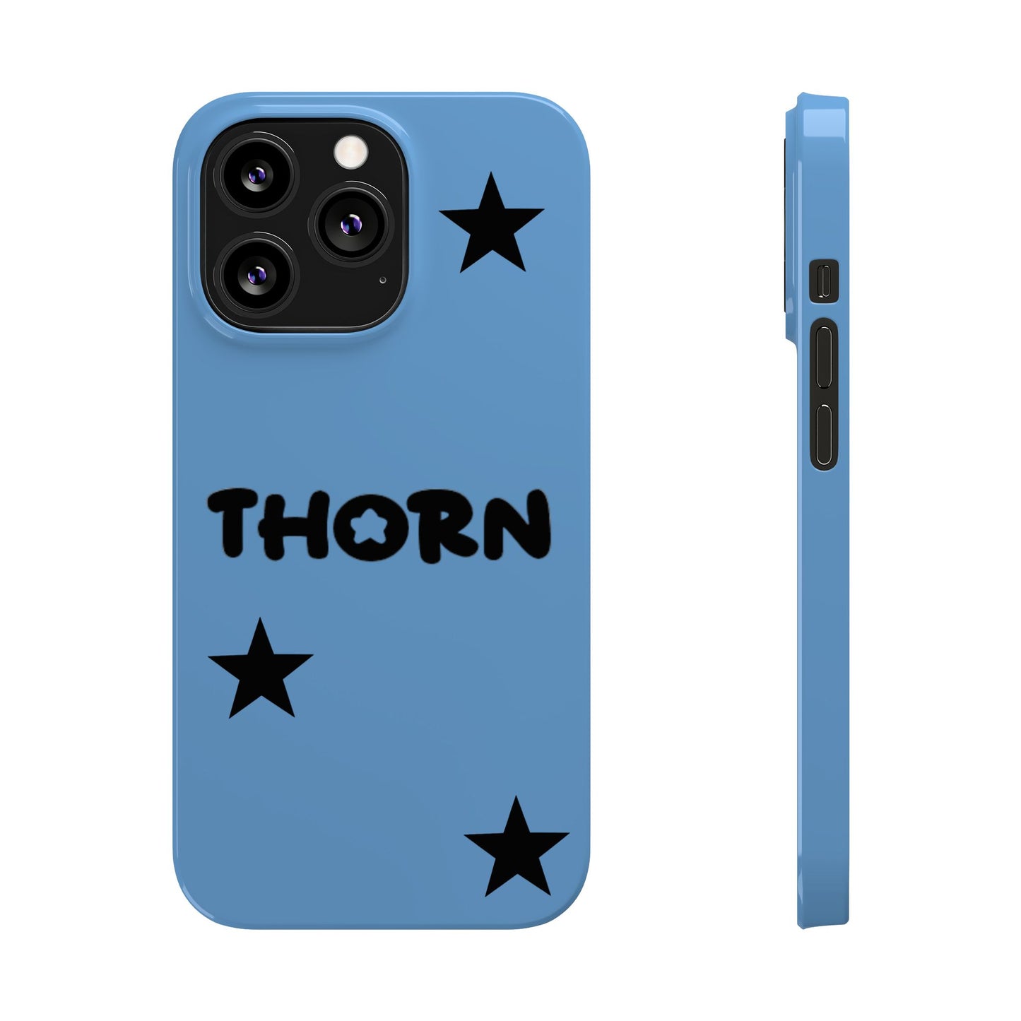 sky blue Thorn Iphone case