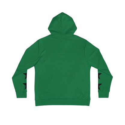 Green star hoodie