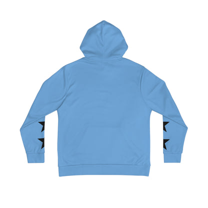 Mens blue star hoodie