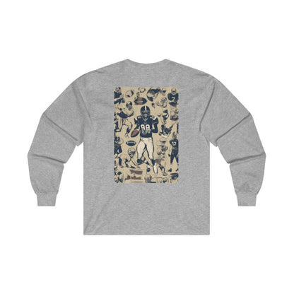 American Football Cotton Long Sleeve Tee