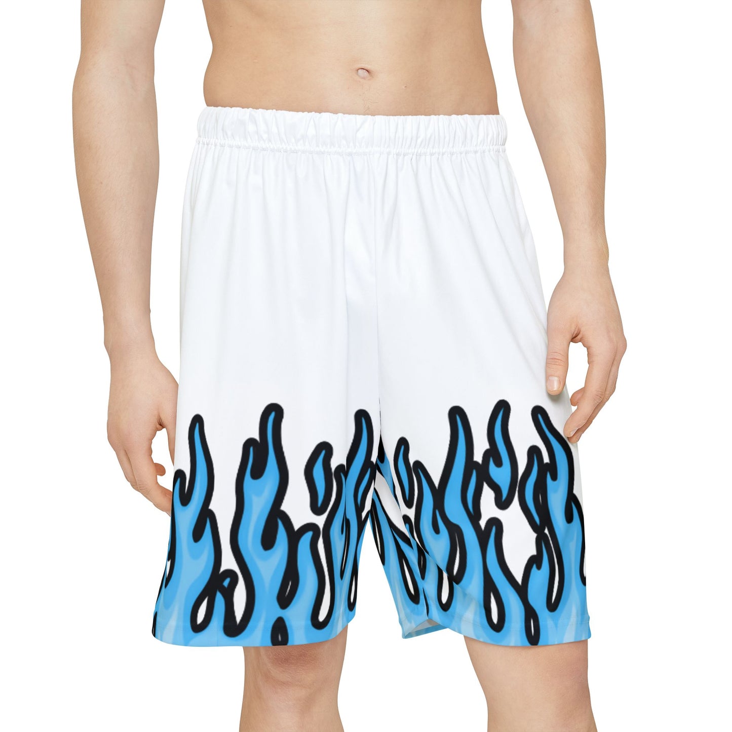Blue Fire Shorts