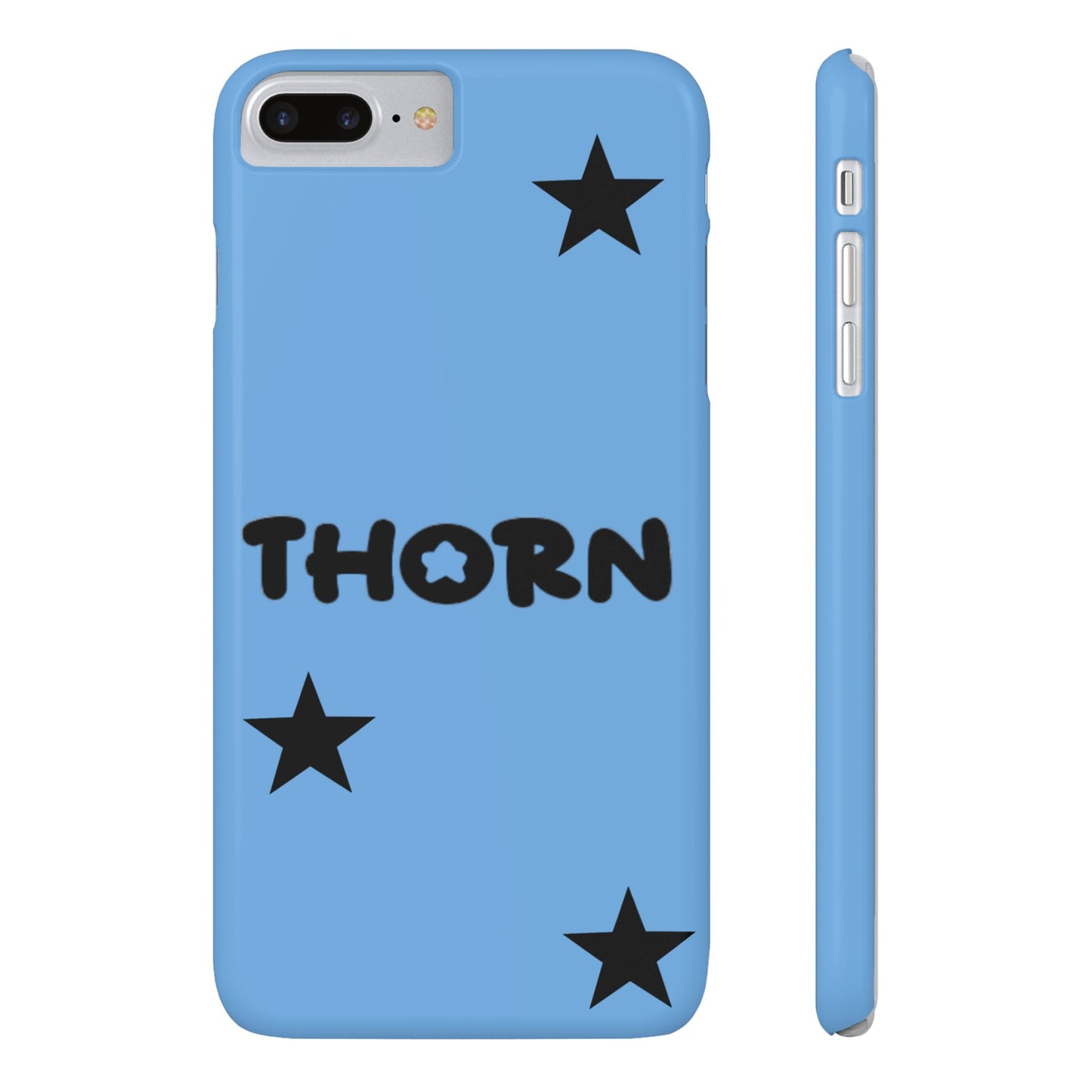 sky blue Thorn Iphone case