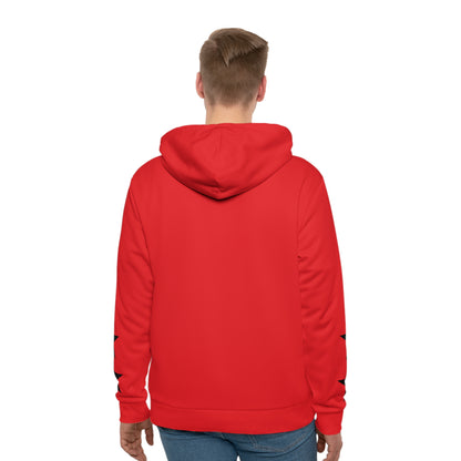 Red star hoodie