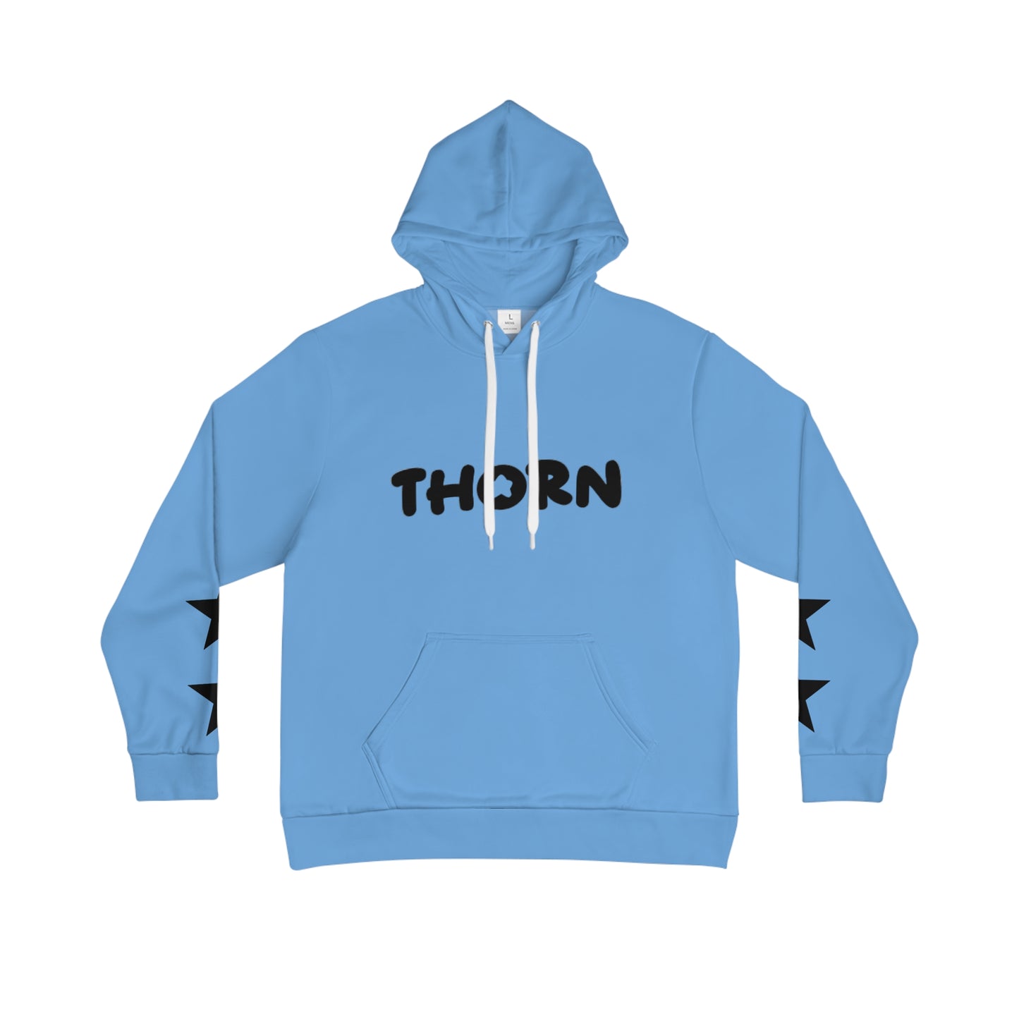 Mens blue star hoodie