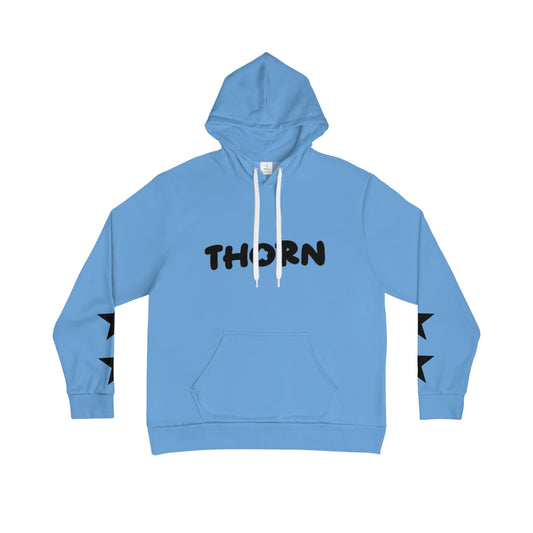 Mens blue star hoodie
