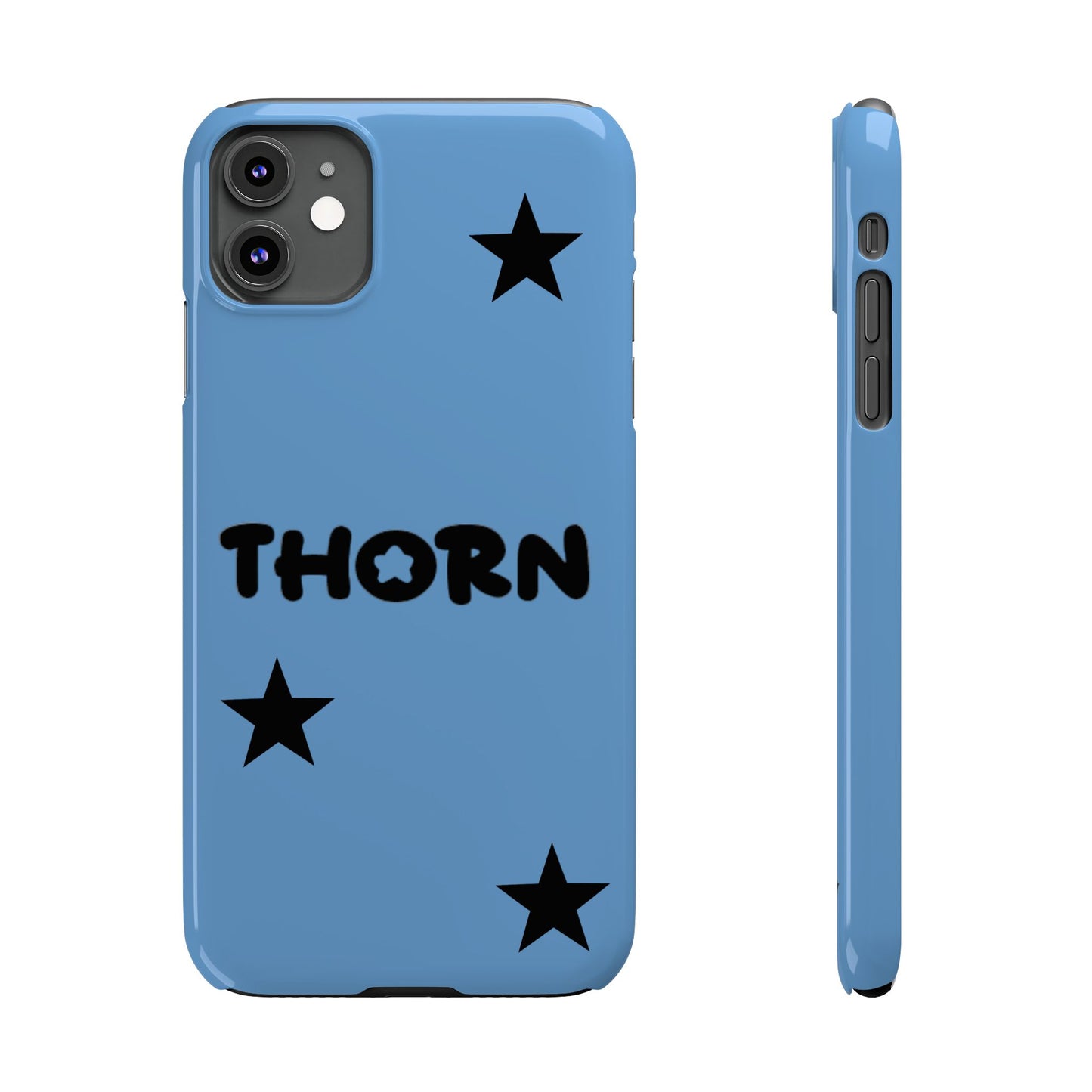 sky blue Thorn Iphone case