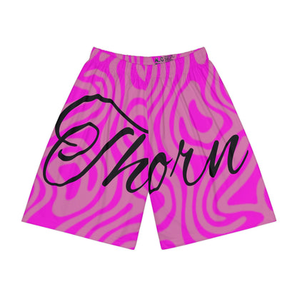 Pink Sports Shorts