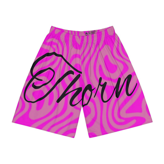 Pink Sports Shorts