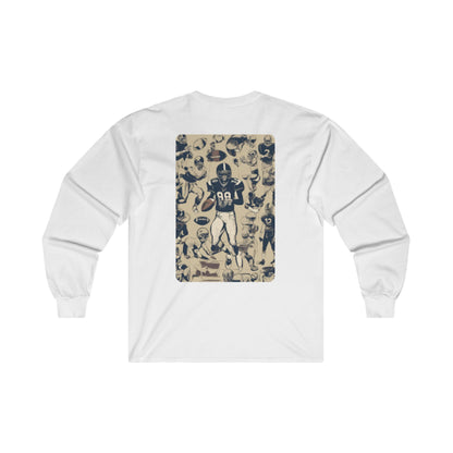American Football Cotton Long Sleeve Tee